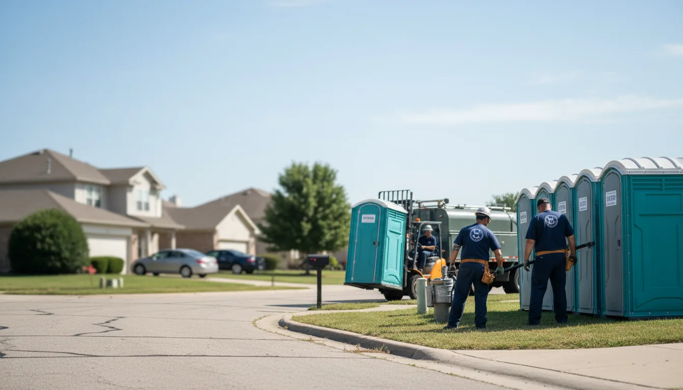 Porta Potty Rental in Bunch, OK near me